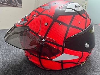 フェラーリ ヘルメットバイザー ミラー仕上げ Amazon | オートバイ フルフェイス ヘルメット バイザー HJC